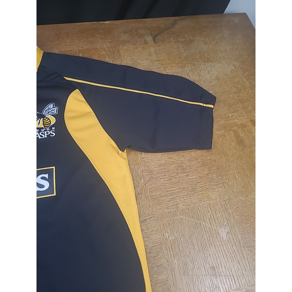 Canterbury of New Zealand Rugby Jersey LONDON WASPS - Men's Sz L - Picture 4 of 7